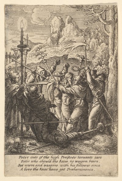 耶稣，1625-77年。 作者 瓦茨劳斯·霍拉尔
