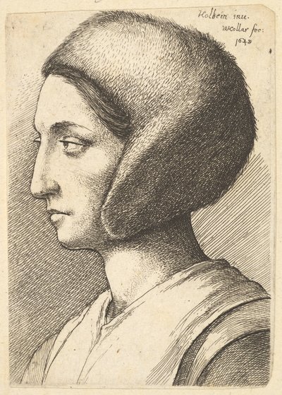 玛格丽特·吉格斯（Margaret Giggs），1648年。 作者 瓦茨劳斯·霍拉尔