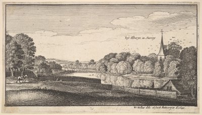 1645年，阿尔伯里附近。 作者 瓦茨劳斯·霍拉尔