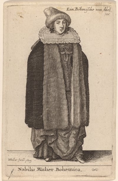 Nobilis Mulier Bohemica 作者 瓦茨劳斯·霍拉尔