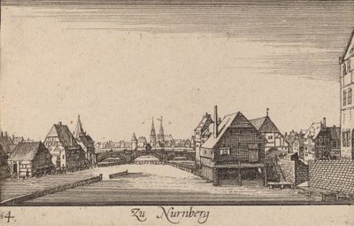 纽伦堡，1635年。 作者 瓦茨劳斯·霍拉尔