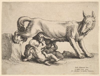 罗穆卢斯，1652。 作者 瓦茨劳斯·霍拉尔