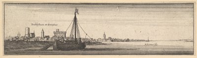 吕德斯海姆，1642-44年。 作者 瓦茨劳斯·霍拉尔
