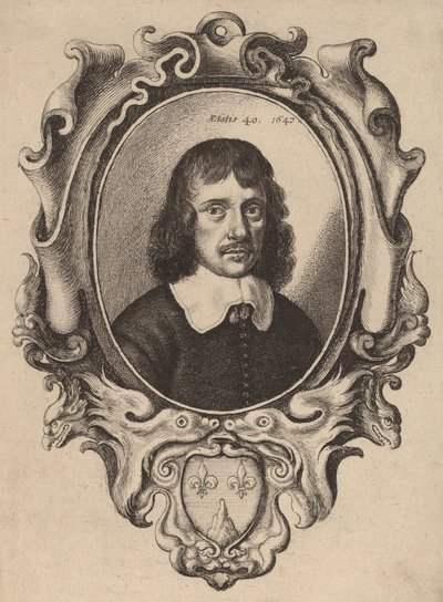 自画像》，1647年。 作者 瓦茨劳斯·霍拉尔