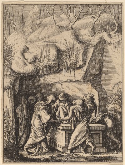 埋葬》（The Entombment 作者 瓦茨劳斯·霍拉尔