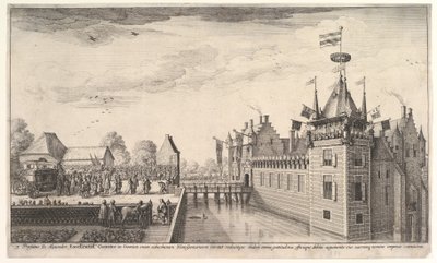 参观A. Roelants，1650年。 作者 瓦茨劳斯·霍拉尔