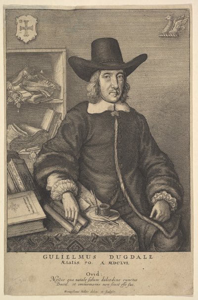 威廉·杜格代尔（William Dugdale），1625-77年。 作者 瓦茨劳斯·霍拉尔