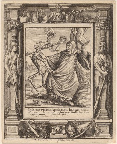 阿博特 作者 瓦茨拉夫·霍拉尔（Hans Holbein the Younger） 亚伯拉罕·范·迪彭贝克（Abraham van Diepenbeeck）之后