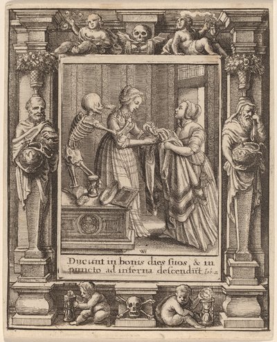 新娘 作者 瓦茨拉夫·霍拉尔（Hans Holbein the Younger） 亚伯拉罕·范·迪彭贝克（Abraham van Diepenbeeck）之后