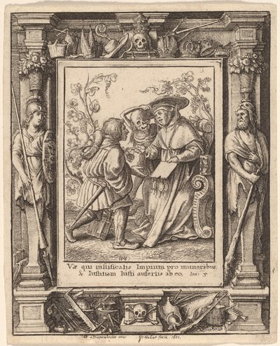 红衣主教 作者 瓦茨拉夫·霍拉尔（Hans Holbein the Younger） 亚伯拉罕·范·迪彭贝克（Abraham van Diepenbeeck）之后