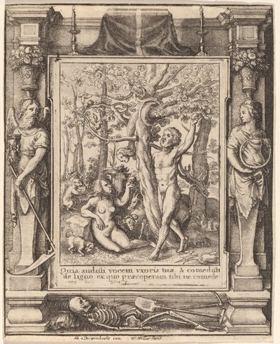 伊甸园 作者 瓦茨拉夫·霍拉尔（Hans Holbein the Younger） 亚伯拉罕·范·迪彭贝克（Abraham van Diepenbeeck）之后