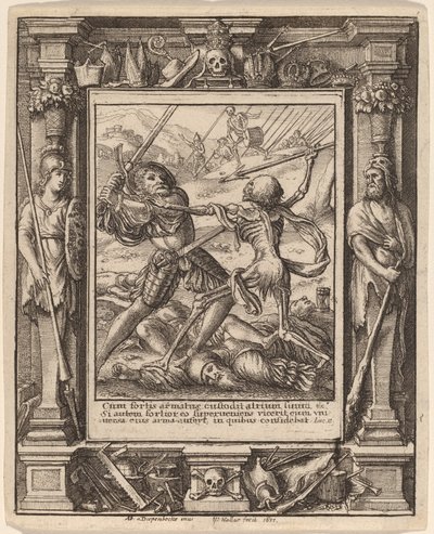 骑士 作者 瓦茨拉夫·霍拉尔（Hans Holbein the Younger） 亚伯拉罕·范·迪彭贝克（Abraham van Diepenbeeck）之后