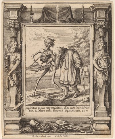 老人 作者 瓦茨拉夫·霍拉尔（Hans Holbein the Younger） 亚伯拉罕·范·迪彭贝克（Abraham van Diepenbeeck）之后