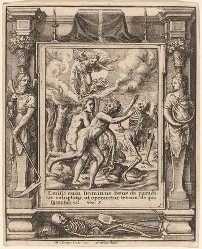 失乐园 作者 瓦茨拉夫·霍拉尔（Hans Holbein the Younger） 亚伯拉罕·范·迪彭贝克（Abraham van Diepenbeeck）之后