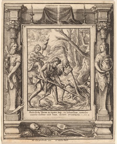 当Adam Delved时 作者 瓦茨拉夫·霍拉尔（Hans Holbein the Younger） 亚伯拉罕·范·迪彭贝克（Abraham van Diepenbeeck）之后