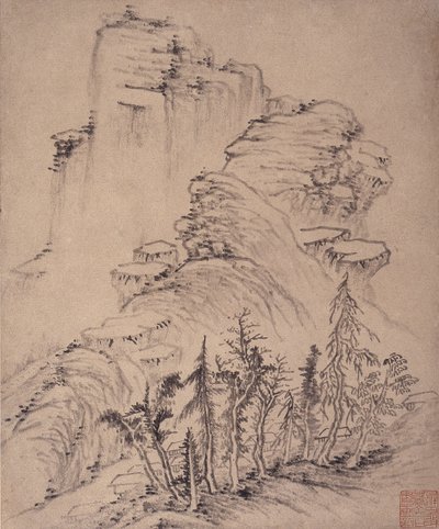 山水画册 作者 杨文从