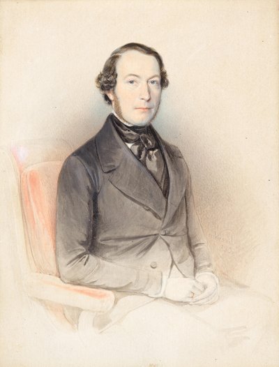 绅士肖像 作者 Wenzel Schránil