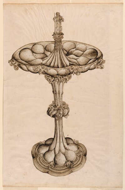 绘画，银质中心装饰，1498 年 作者 奥洛穆茨的瓦茨劳斯
