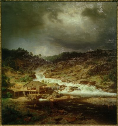 W.Holmberg，Kyrö瀑布 作者 维尔纳·霍尔姆伯格