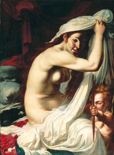 金星和丘比特 作者 Werner Jacobsz van den Valckert
