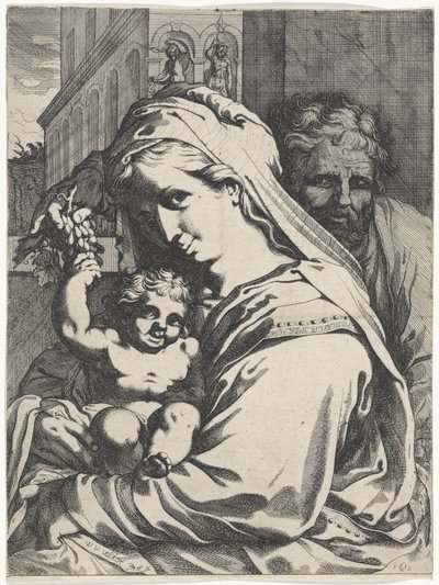神圣家族 作者 Werner van den Valckert
