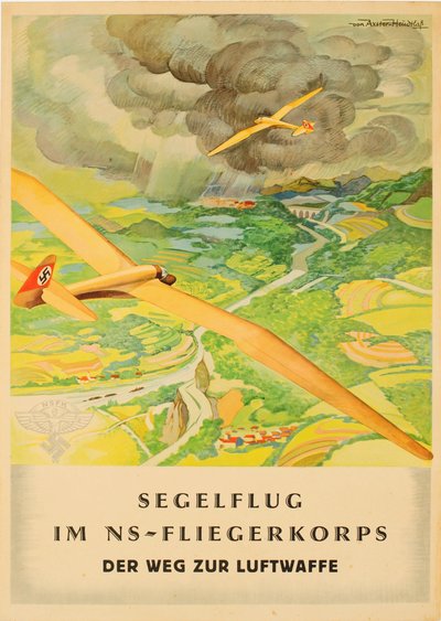 国家社会主义飞行队--通往德国空军的道路，1940年代初。 作者 维尔纳·冯·阿克斯特·赫德特拉斯