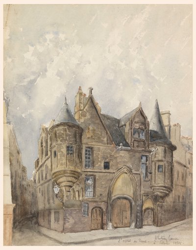 绘画，巴黎感德酒店，1888 年 作者 小惠特尼·沃伦