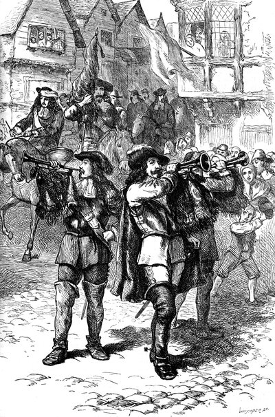 詹姆斯二世（James II）在1685 c1880年在波士顿宣告成立 作者 为何