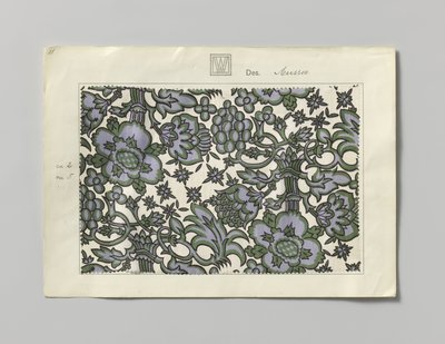 钢与印花丝绸，设计 Aussee 作者 维也纳人