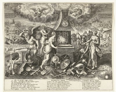 和平的力量》，1678 年
和平的力量（物上标题） 作者 Marten van Cleve (I) (归属于)
