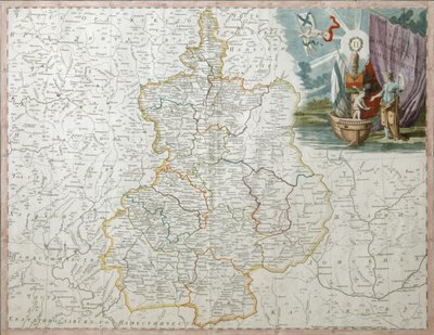 沃罗涅日省地图，1792年 作者 威尔布雷希特
