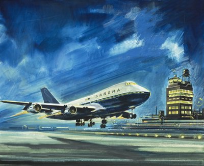 萨贝纳航空公司客机 作者 威尔夫（20世纪）哈代