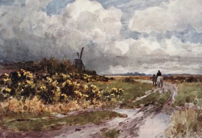 前往萨顿的路上》（彩色石印版） 作者 威尔弗里德·威廉姆斯·鲍尔