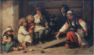 Ostereierspiel in Rußland 作者 威廉·阿曼德斯·比尔
