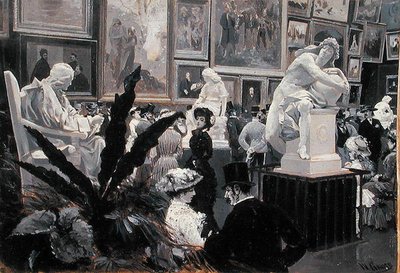 在1882年的维也纳国际艺术展上 作者 威廉·高斯（Wilhelm Gause）