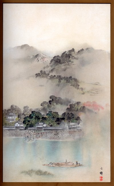 淀河上的一个春天早晨，c1870年1886年。 作者 威廉·格雷夫