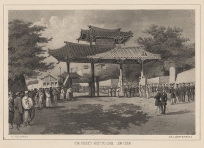 Com：Perry访问Shui，Lew Chew，1855 作者 威廉·约瑟夫·海涅