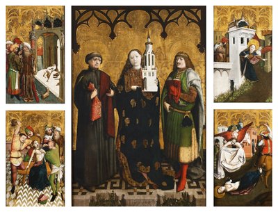 圣芭芭拉祭坛 作者 威廉·卡尔泰森