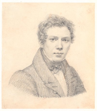 自画像 作者 Wilhelm Marstrand