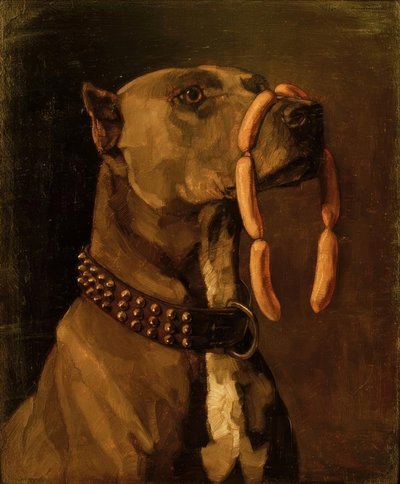 W.Trübner，大丹狗香肠 作者 威廉·特吕布纳