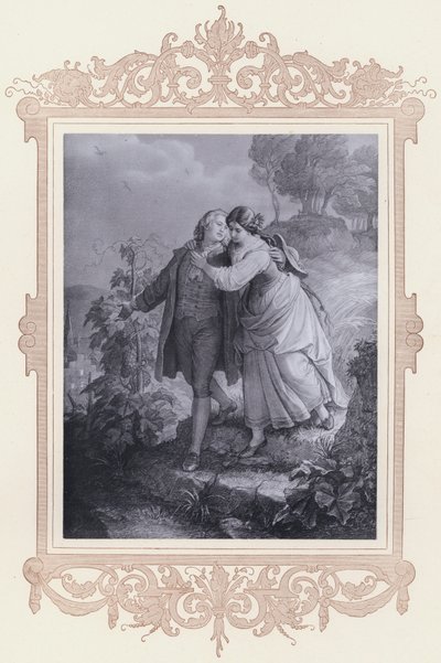 Hermann Und Dorothea (litho) 作者 威廉·冯（Kaulbach）（后）