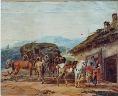 旅行车的换马 作者 威廉·冯·科贝尔