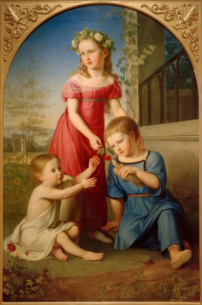 舍宁儿童 作者 Friedrich Wilhelm von Schadow