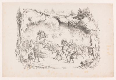 加布里埃尔-格鲁伯在深渊中被侏儒惩罚
W. P. van Geldorp 的艺术画册（系列名称） 作者 威廉姆·佩特鲁斯·范格尔多普