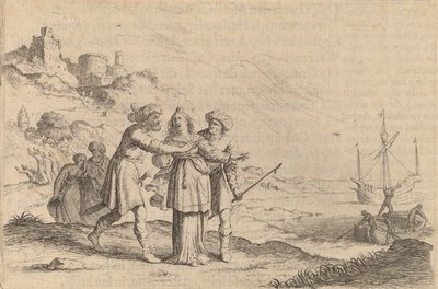 绑架欧罗巴》，1634年。 作者 威廉·巴斯