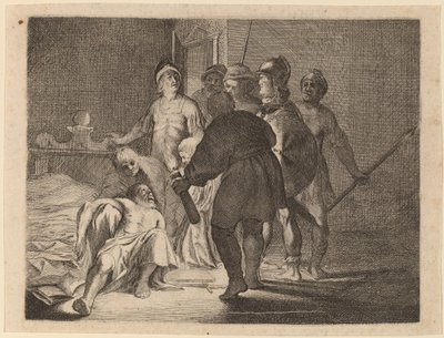 卡托之死》，1634年。 作者 威廉·巴斯