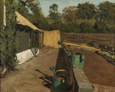 Ewijkshoeve的菜园，1895年。 作者 威廉·巴斯蒂安·图伦