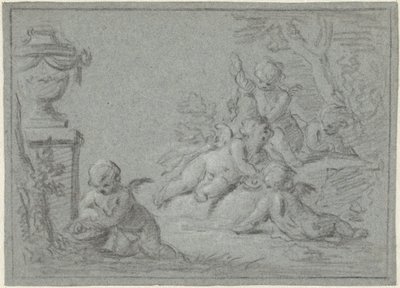 花瓶风景中的普蒂 作者 威廉·比尔德戴克