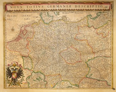 德国Hodierna，来自阿姆斯特丹Willem Bleau的Theatrum Orbis Terrarum。 作者 威廉·布劳