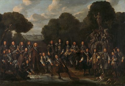 第二次英荷战争（1665-67 年）后荷兰渔业蓬勃发展的寓言故事 作者 威廉·埃弗斯迪克（归因于）